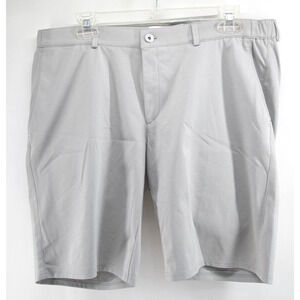 Brax Feel‎ Good Mens Bristol Flat Front Chino Shorts Gray Size 36